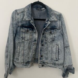 Cropped Denim Jacket